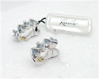 Pendientes Recarlo Mujer in Oro Acquamarina 0.49 Ct AA 413/6B - AA 413/6B